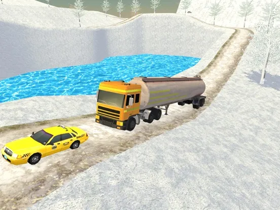 Tangkapan layar Oil Tanker Transporter Driving iPad 