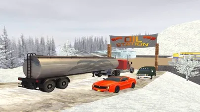 Tangkapan layar Oil Tanker Transporter Driving