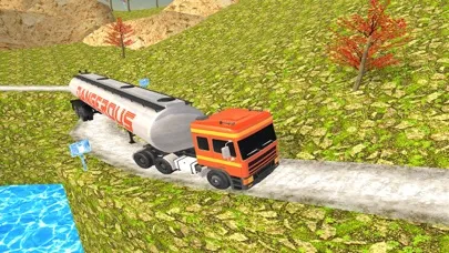 Tangkapan layar Oil Tanker Transporter Driving