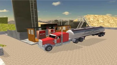 Tangkapan layar Oil Tanker Transporter Driving