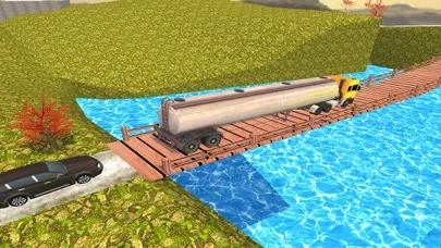 Tangkapan layar Oil Tanker Transporter Driving