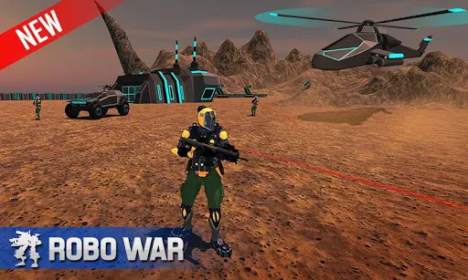 Robot Gun War Shooting Fighter Screenshots
