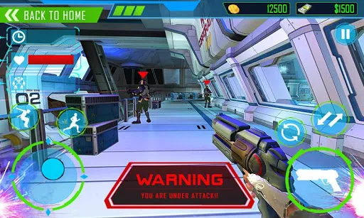 Robot Gun War Shooting Fighter Screenshots