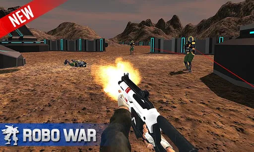 Robot Gun War Shooting Fighter Screenshots