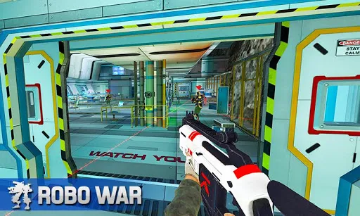 Robot Gun War Shooting Fighter Screenshots