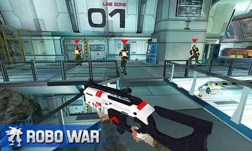 Robot Gun War Shooting Fighter Screenshots