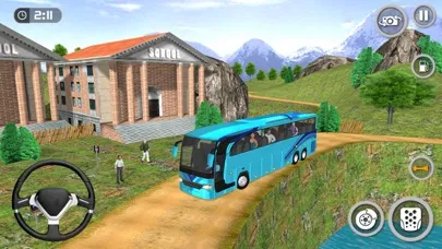 Tangkapan skrin Passenger City Bus Driving 3D
