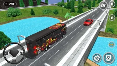 Tangkapan skrin Passenger City Bus Driving 3D
