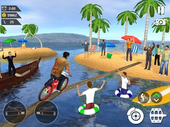 Capturas de pantalla de Water Park BMX Driving 2019 iPad