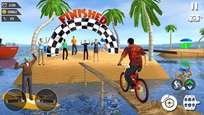 Capturas de pantalla de Water Park BMX Driving 2019