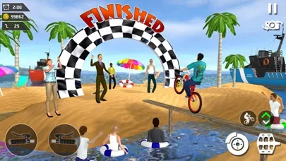 Capturas de pantalla de Water Park BMX Driving 2019