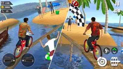 Capturas de pantalla de Water Park BMX Driving 2019
