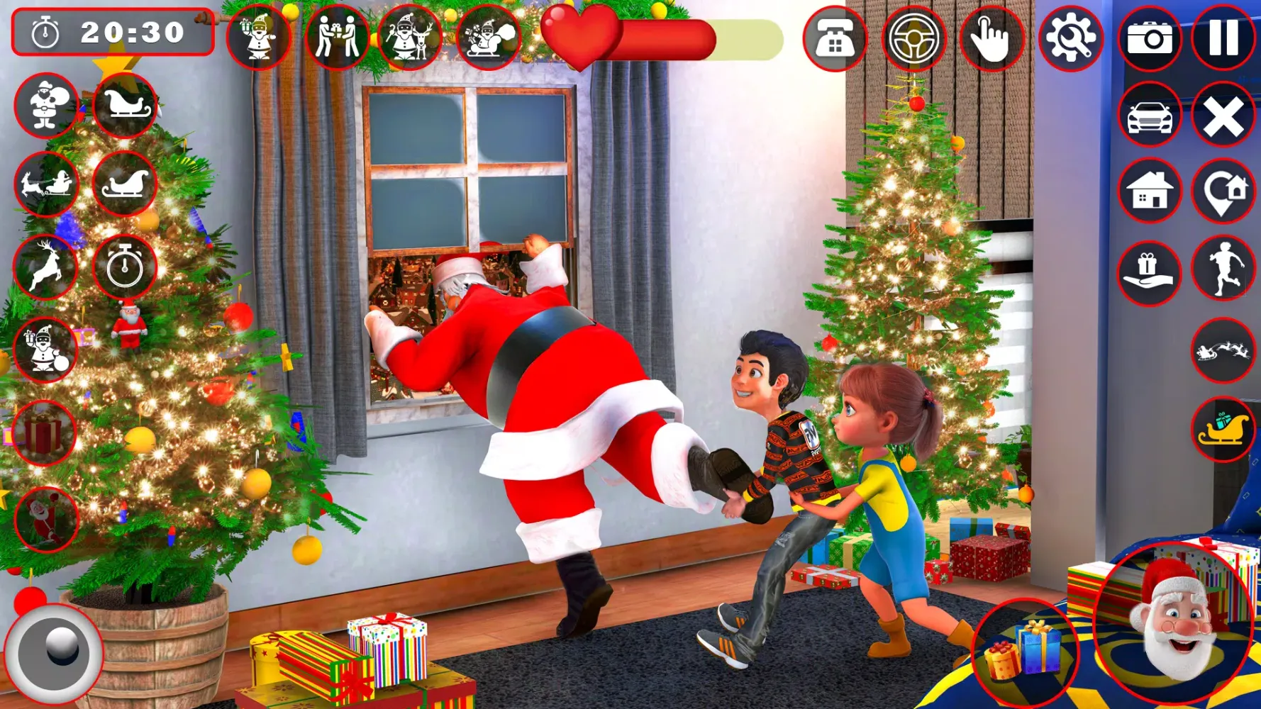 Rich Dad Santa: Christmas Game Screenshots