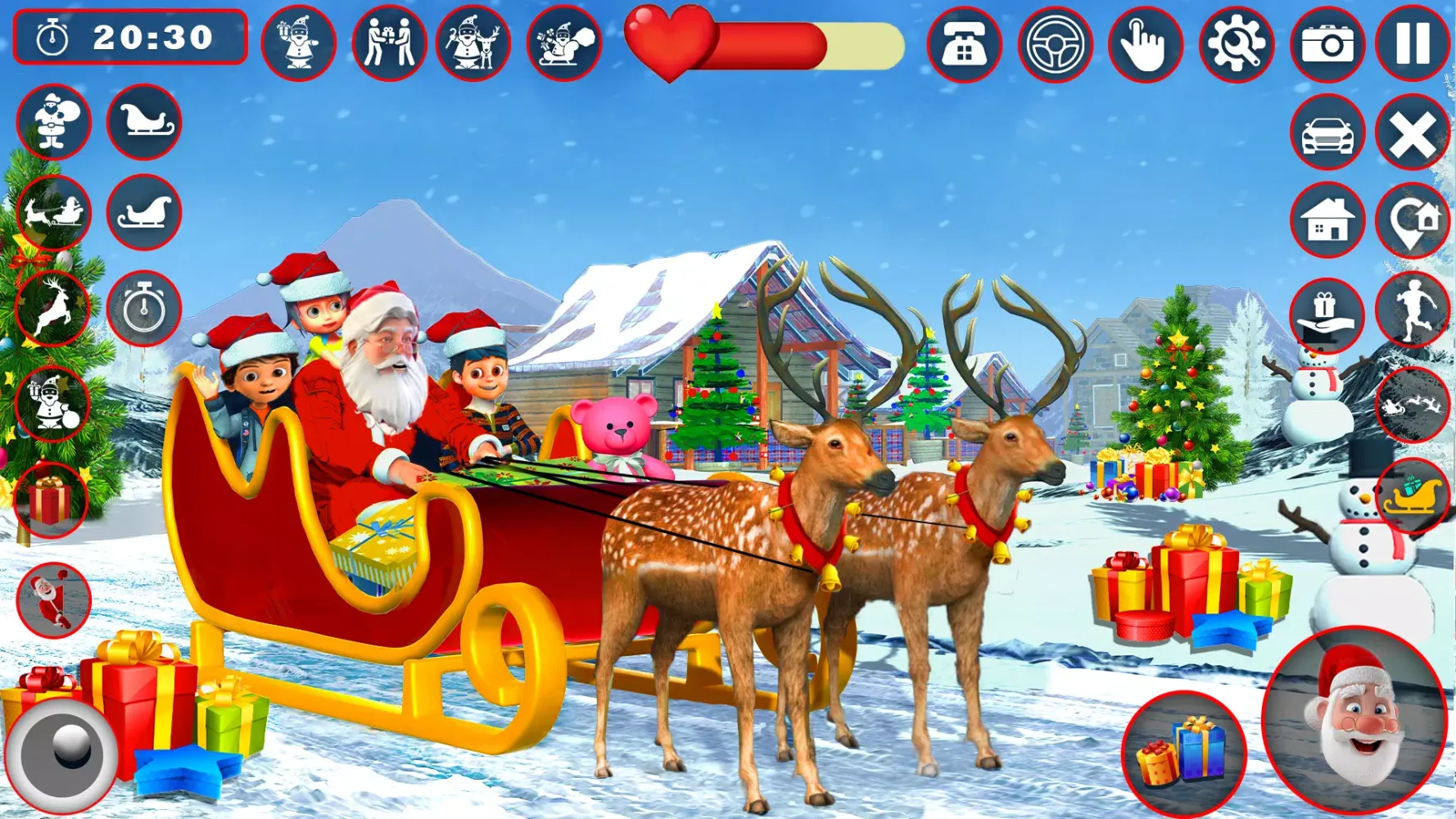 Rich Dad Santa: Christmas Game Screenshots