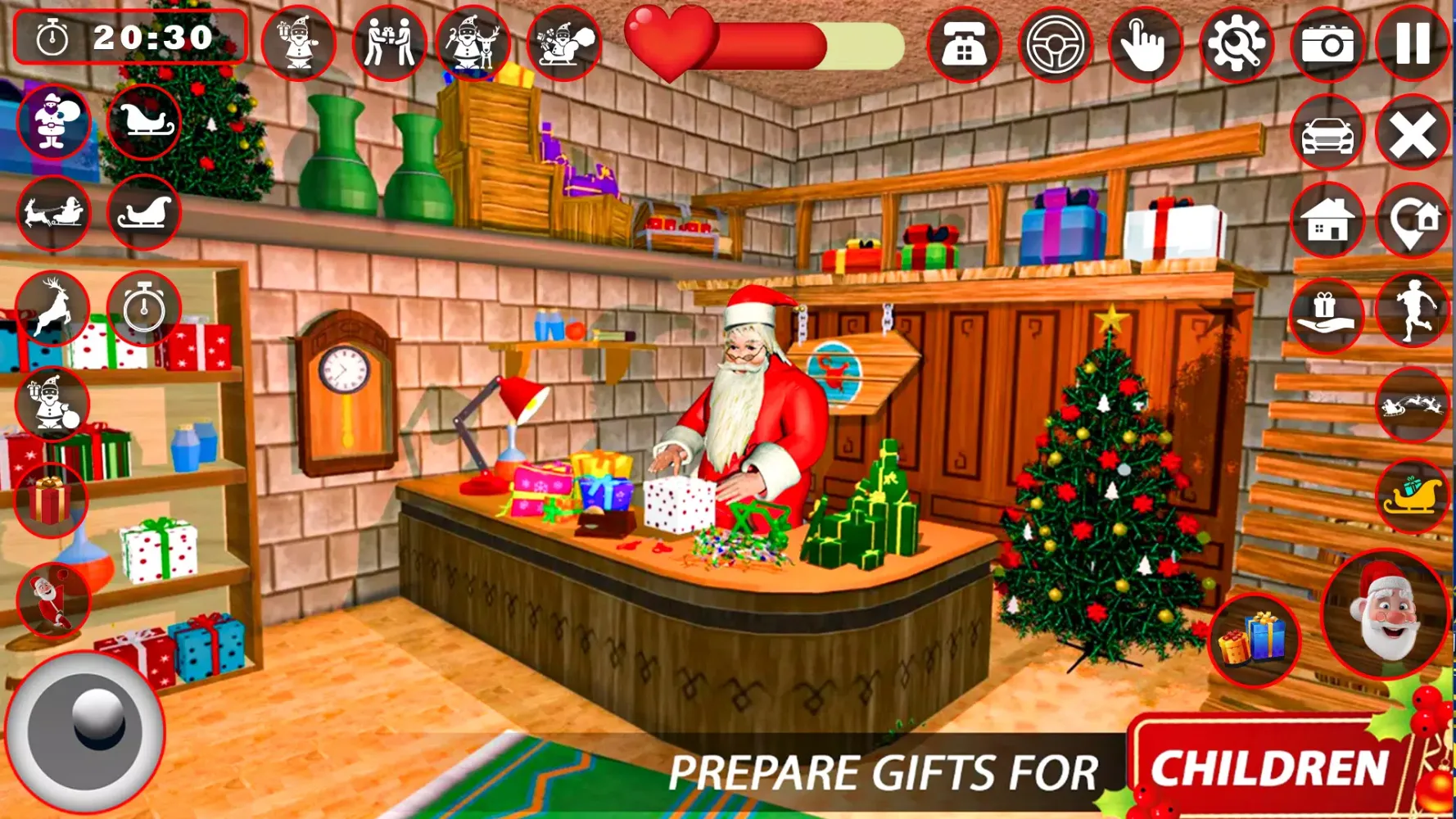 Rich Dad Santa: Christmas Game Screenshots