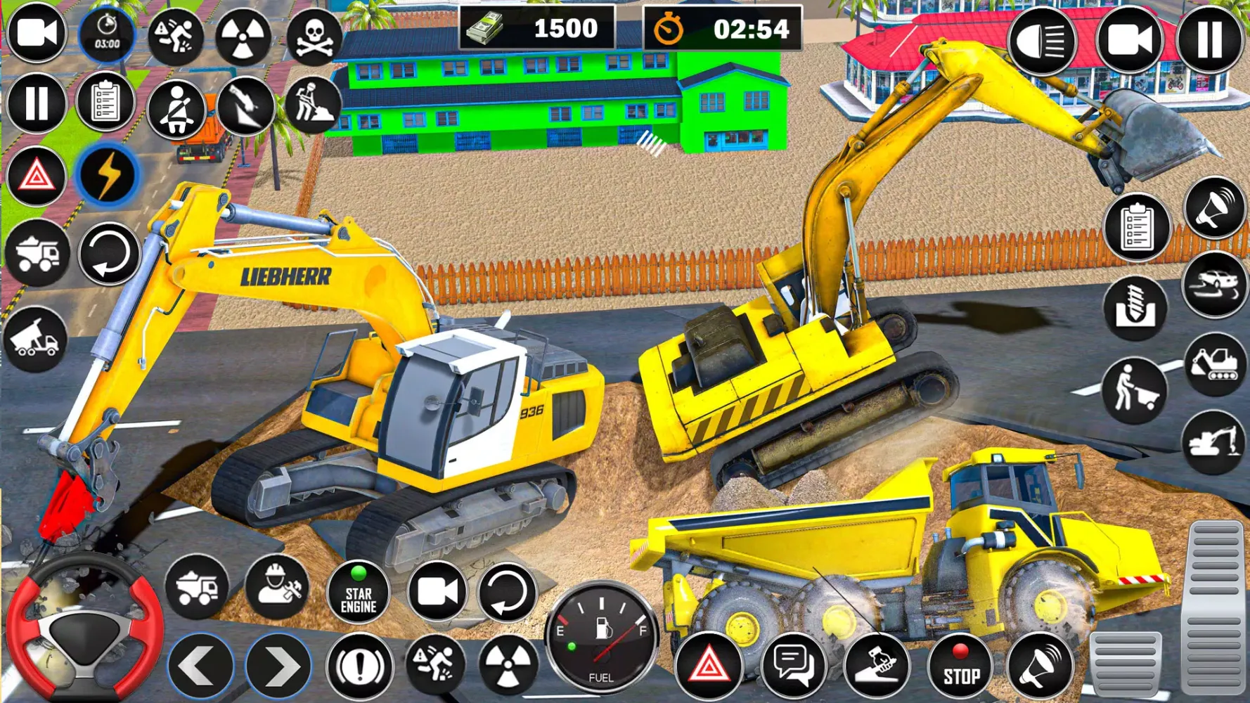 Heavy Drill Excavator Games Screenshots