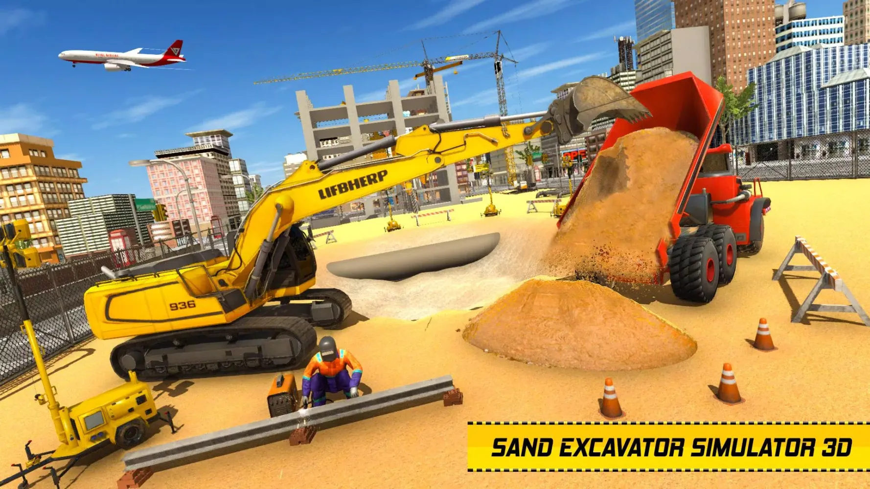 Ảnh chụp màn hình của Sand Excavator Simulator