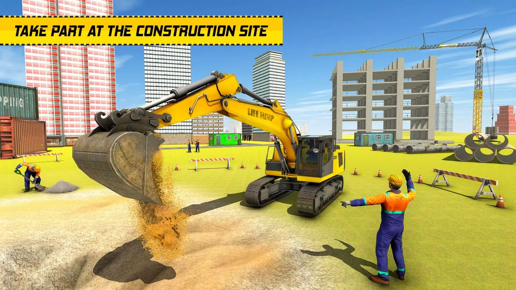 Ảnh chụp màn hình của Sand Excavator Simulator