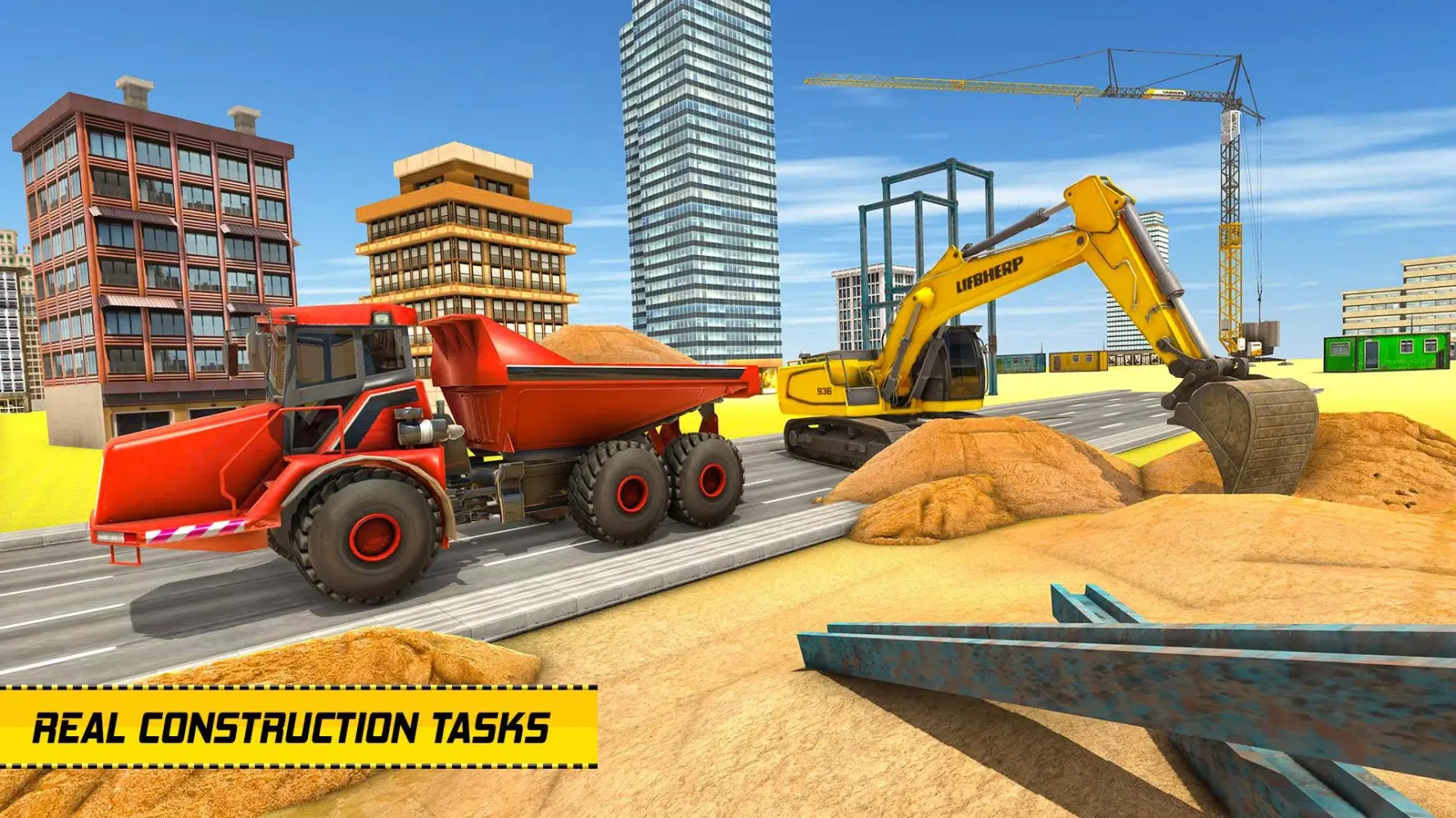 Ảnh chụp màn hình của Sand Excavator Simulator