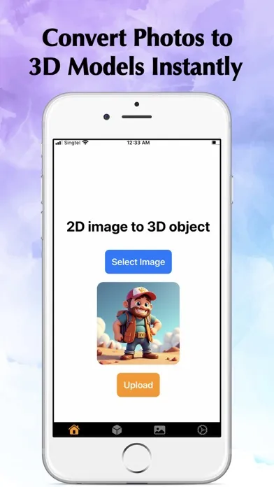 Zrzuty ekranu Pic3D Maker - Image to 3D