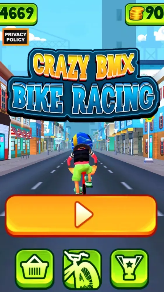 Captures d'écran de Crazy BMX Bike Racing