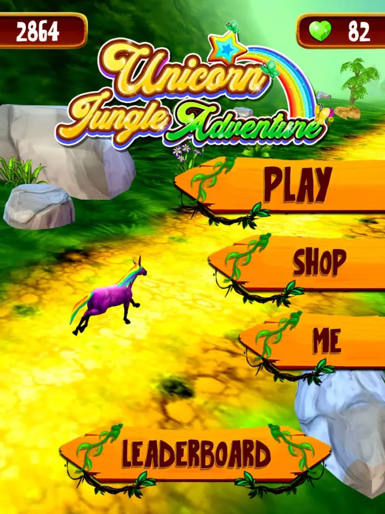 تصاویر Unicorn Jungle Adventure iPad 