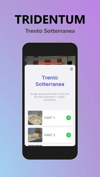 Trento Sotterranea AR应用截图