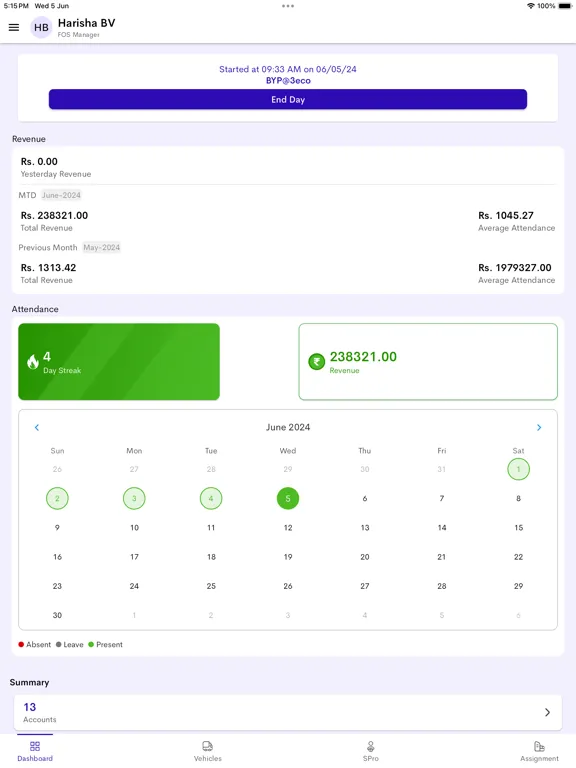 3Eco FM iPad  স্ক্রিনশট