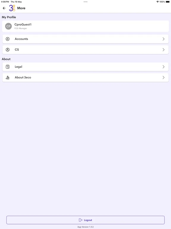 3Eco FM iPad  স্ক্রিনশট