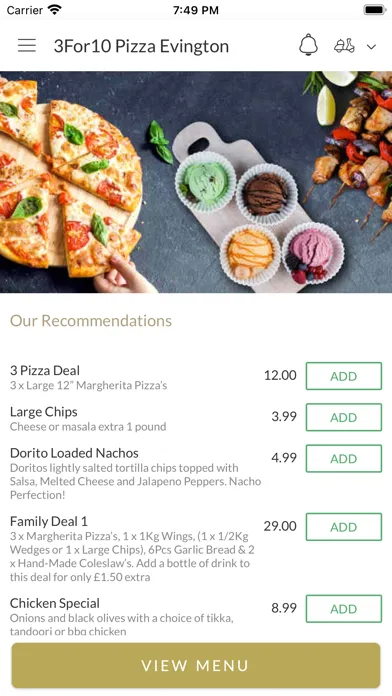 Capturas de pantalla de King Marios Pizza