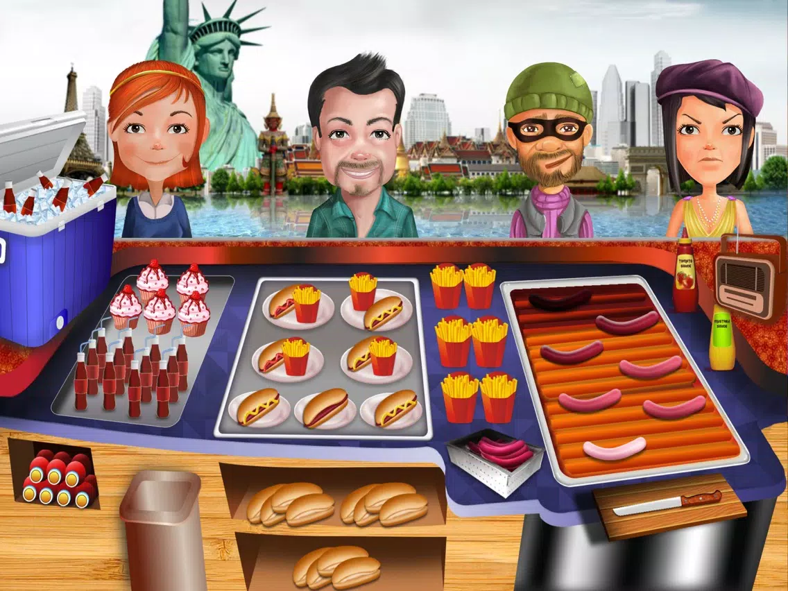 Скриншоты Fast Food Rush Cooking Games iPad 