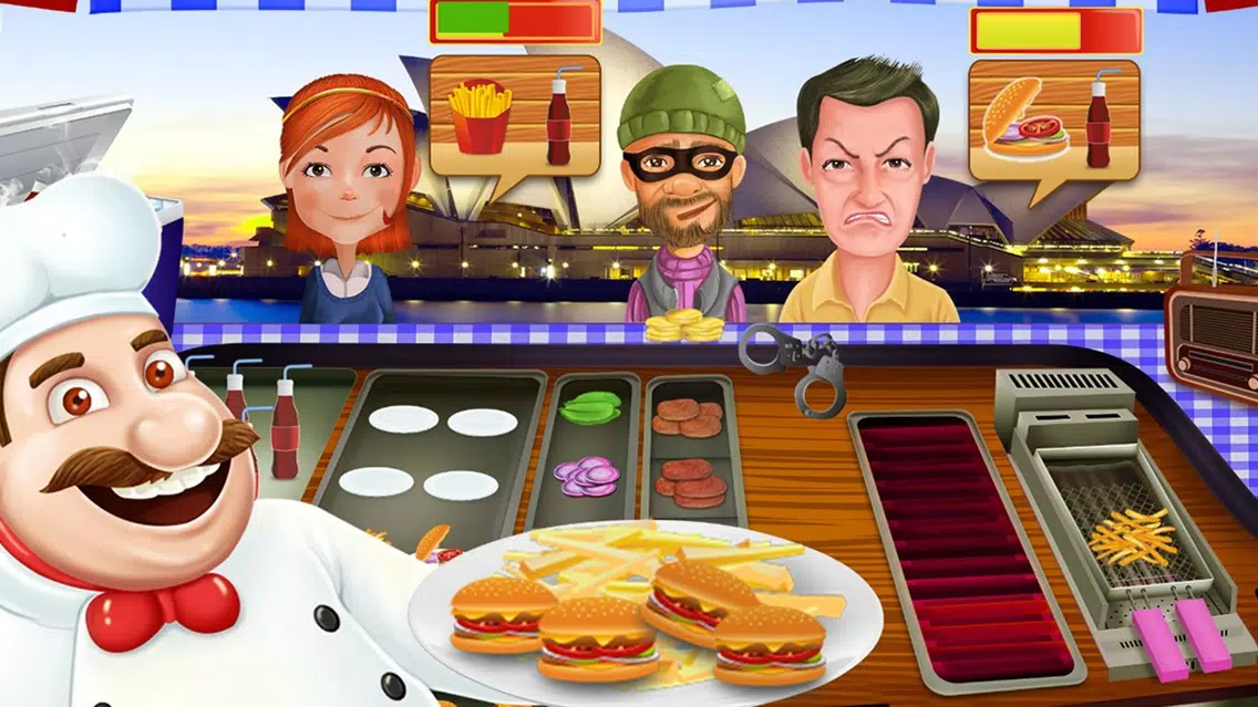 Скриншоты Fast Food Rush Cooking Games