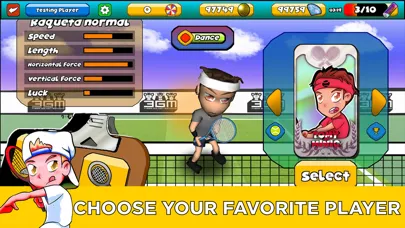 Captures d'écran de Virtual Toon Tennis 2021