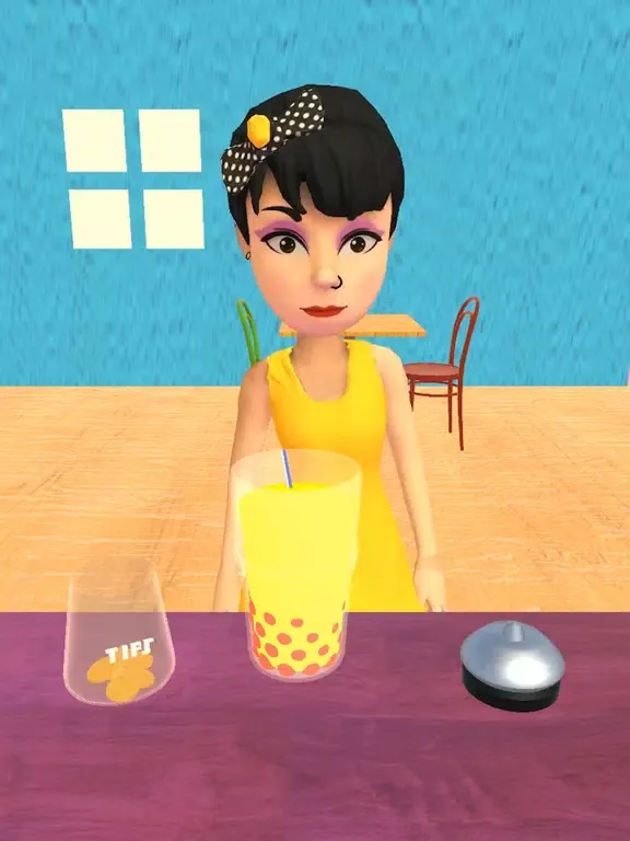 Capturas de tela do Bubble Tea DIY iPad 