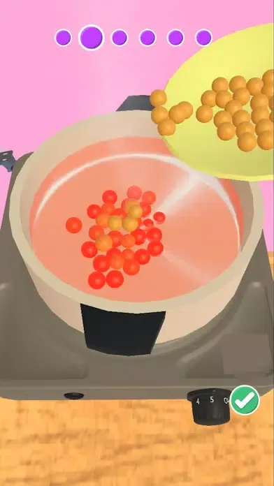 Capturas de tela do Bubble Tea DIY