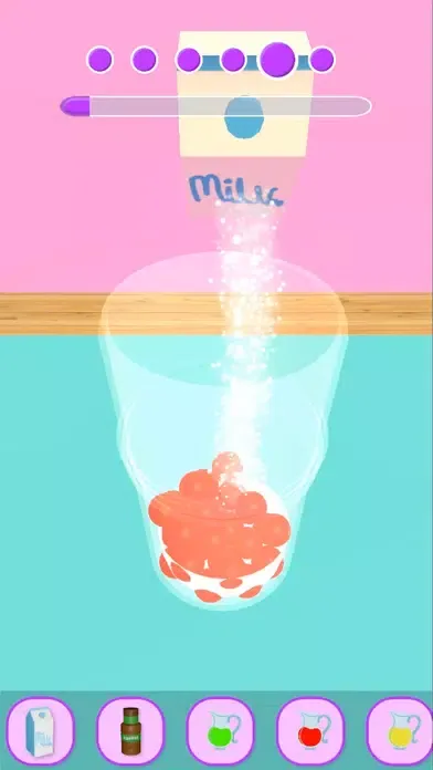 Capturas de tela do Bubble Tea DIY
