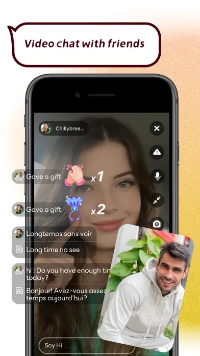 Capturas de tela do Hora - Share your stories