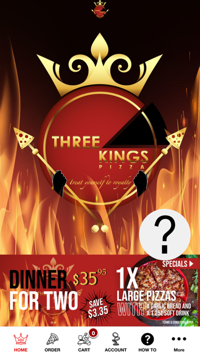 Capturas de pantalla de Three Kings Pizza
