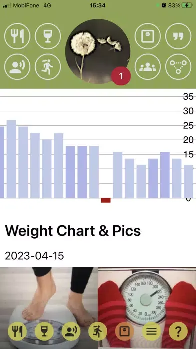 Ảnh chụp màn hình của Diet Tools