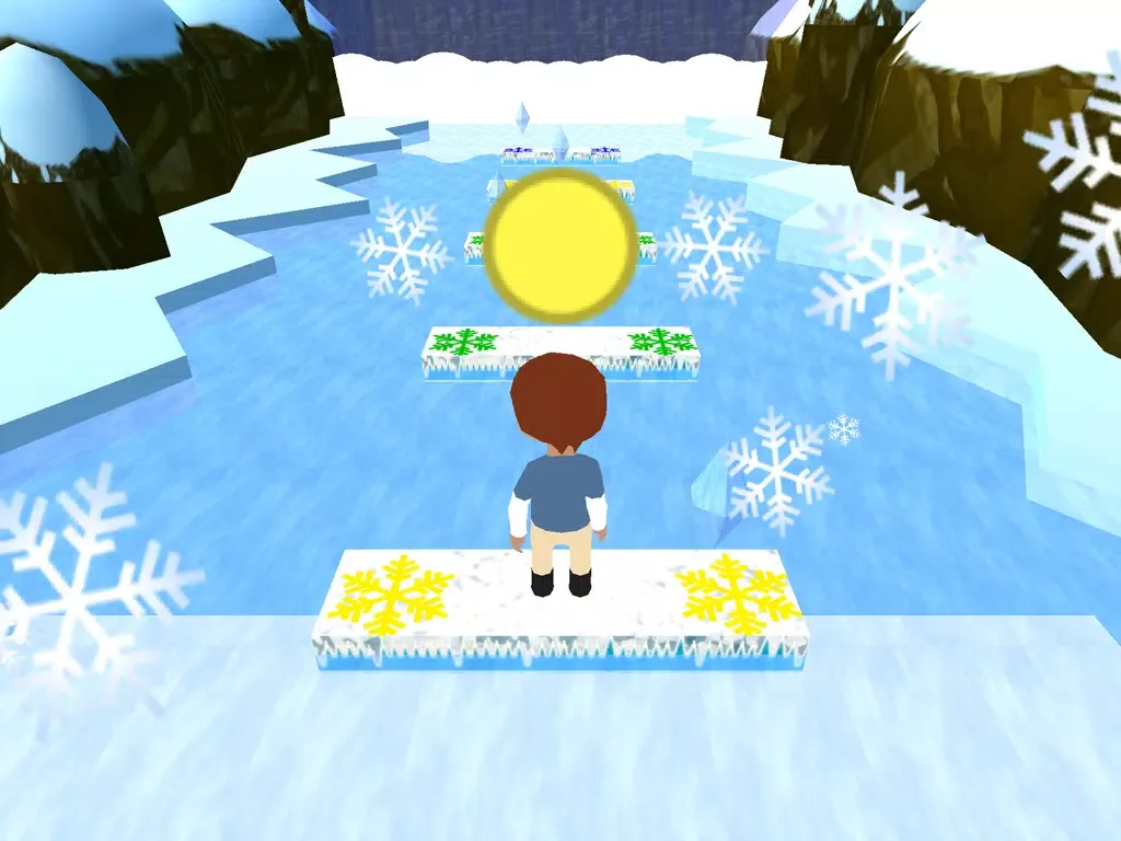ภาพหน้าจอของ Stay Afloat: The Unfair Platformer iPad 