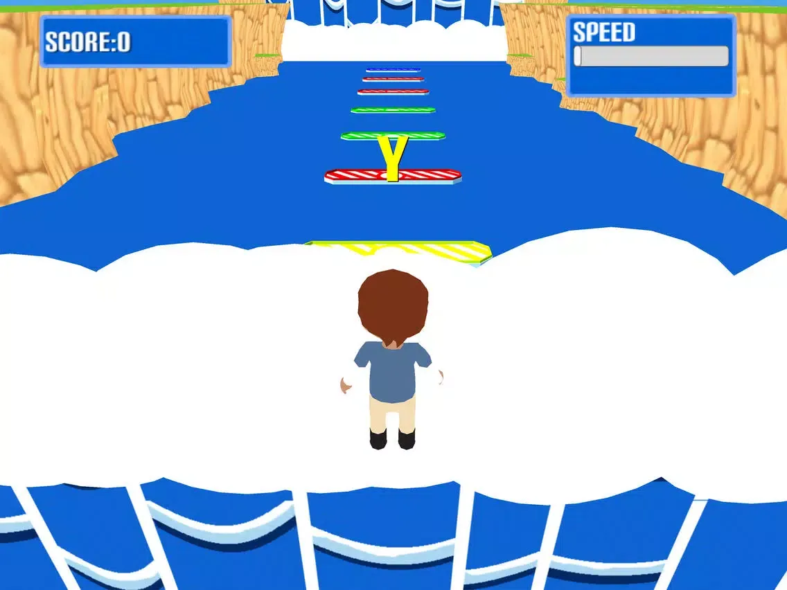 ภาพหน้าจอของ Stay Afloat: The Unfair Platformer iPad 