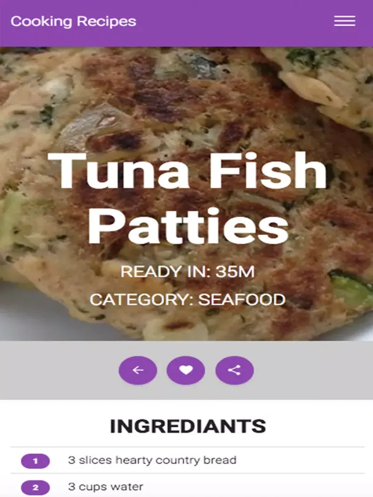 Screenshot di Awesome Cooking Recipes iPad 
