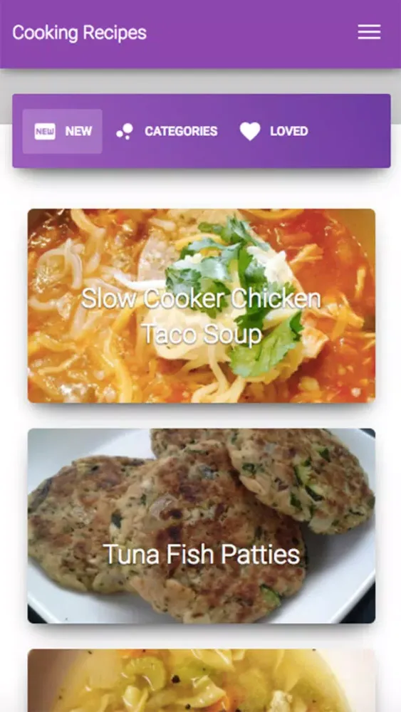 Screenshot di Awesome Cooking Recipes