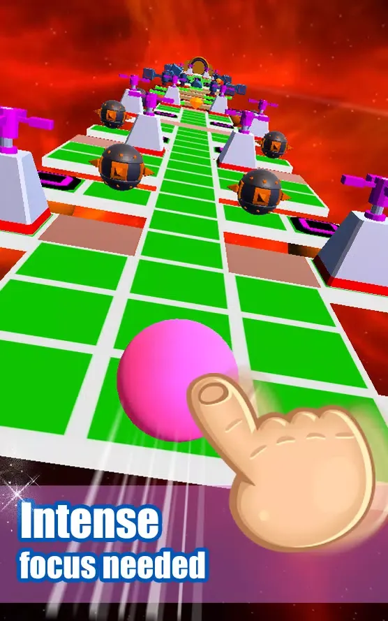 Tangkapan skrin Rolling Ball Sky 3D