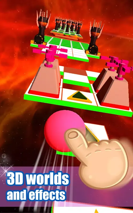 Tangkapan skrin Rolling Ball Sky 3D