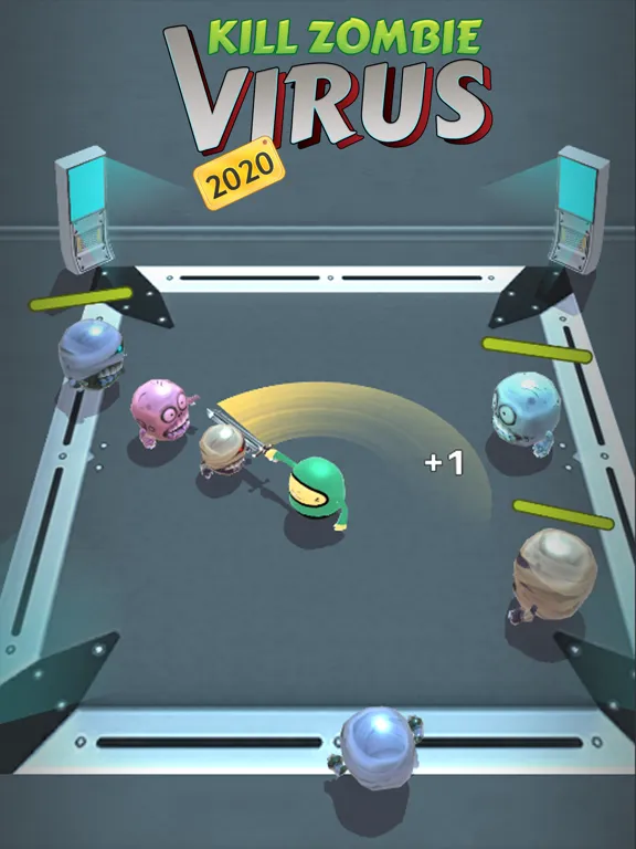 Kill Zombie Virus - 2020 iPad  Screenshots