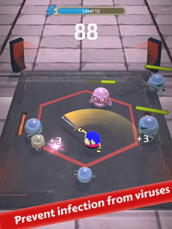 Kill Zombie Virus - 2020 iPad  Screenshots