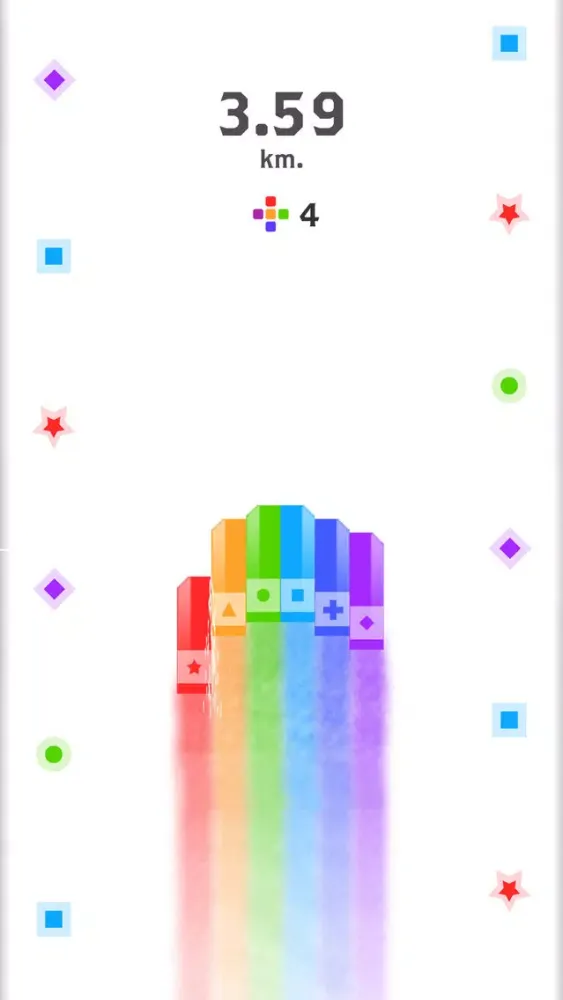 Rainbow car Screenshots