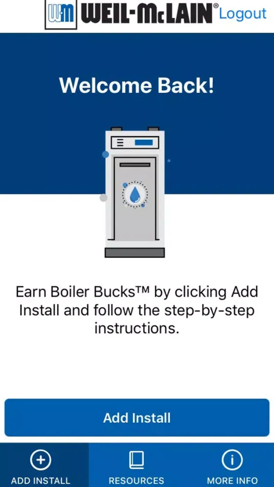 ภาพหน้าจอของ Weil McLain Boiler Bucks