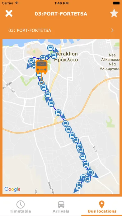 Iraklio City Bus Screenshots